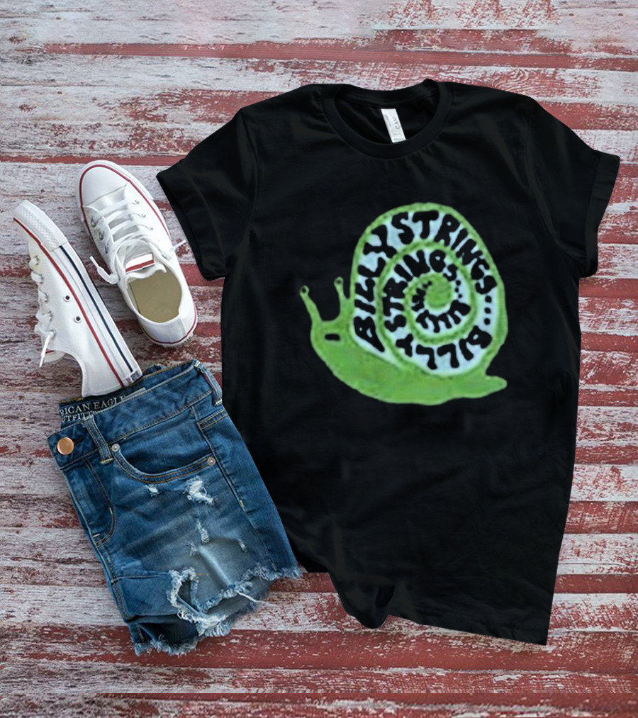 Billy Strings Summer 2026 Tour Snail With Dates T-Shirt