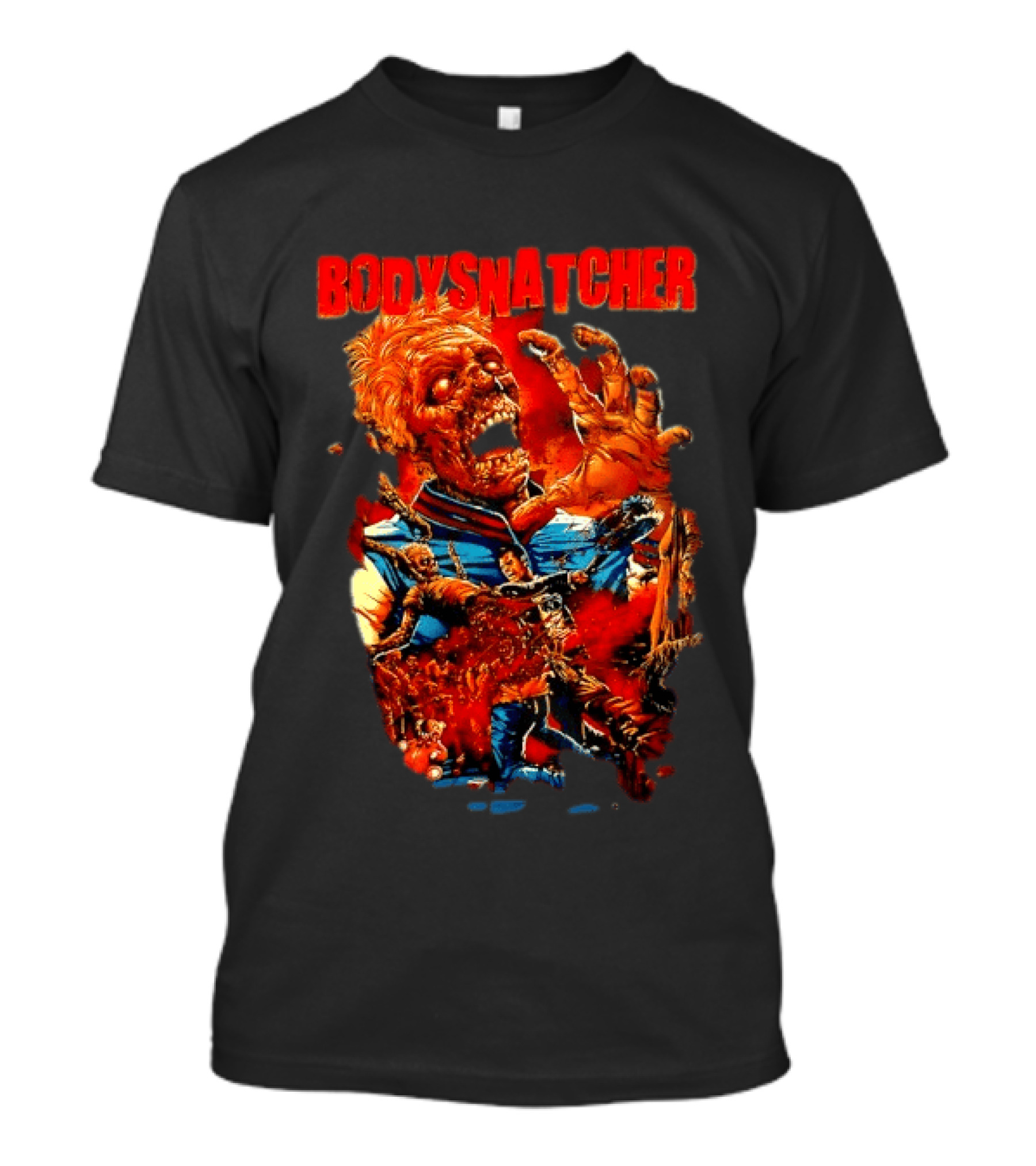 Bodysnatcher Zombie Horror Deathcore Fierce Undead Attack T-Shirt