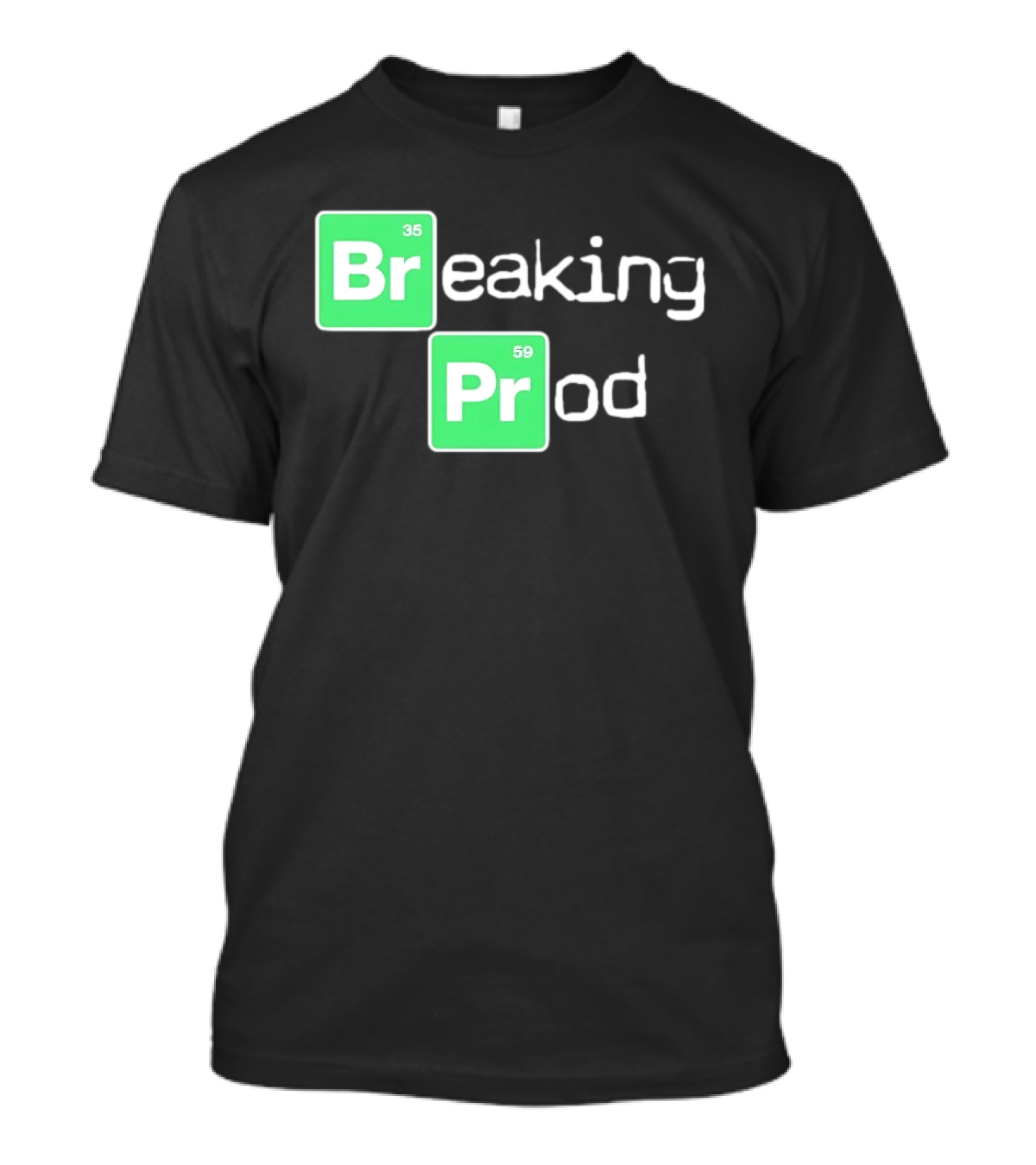 Breaking Prod 35 59 Chemistry T-Shirt