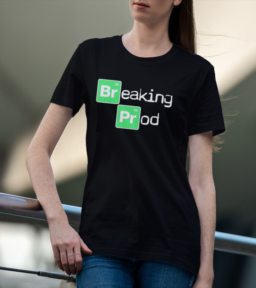 Breaking Prod 35 59 Chemistry T-Shirt