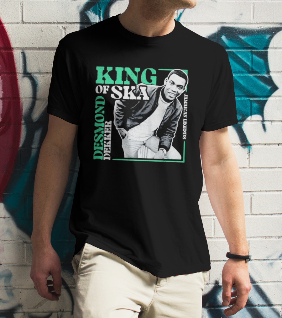 Desmond Dekker King Of Ska Jamaican Legends T-Shirt