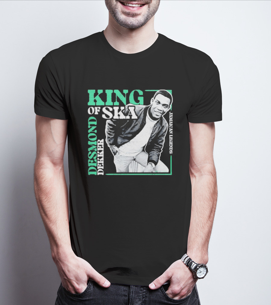 Desmond Dekker King Of Ska Jamaican Legends T-Shirt