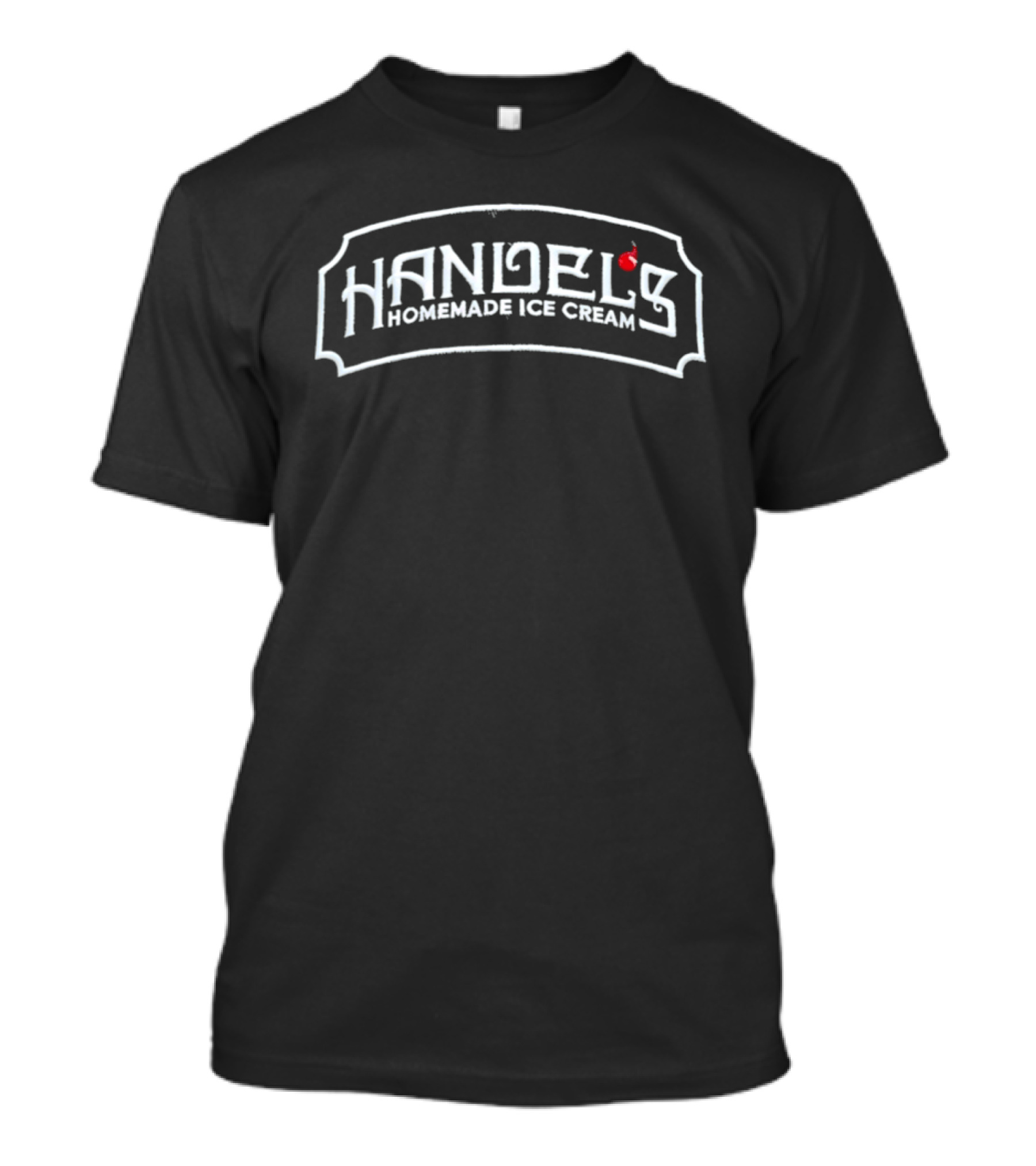 Handel's Homemade Ice Cream Red Cherry Emblem Cap T-Shirt