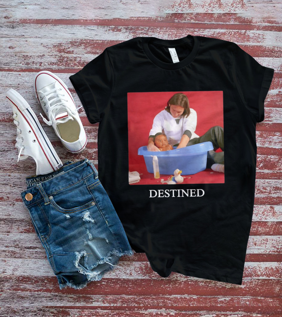 Lionel Messi Lamine Yamal Baby Bath Destined T-Shirt