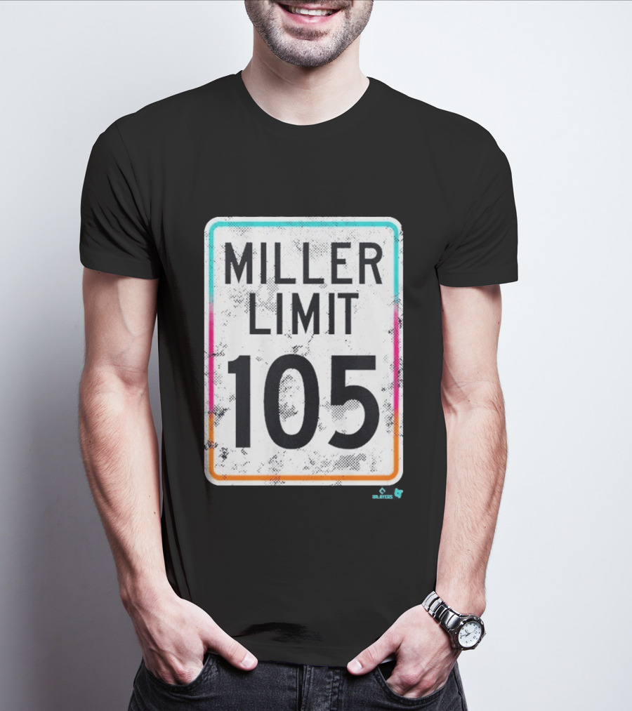 Mason Miller Limit 105 Speed Sign T-Shirt