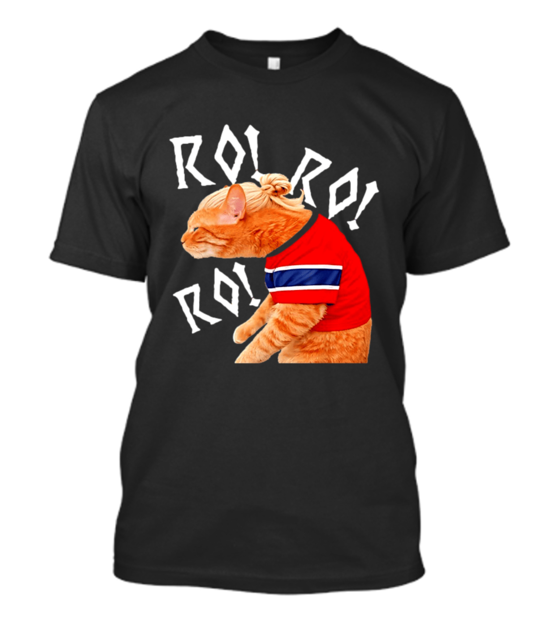 Ro Ro Ro Norwegian Cat El Michi Meme Norway T-Shirt