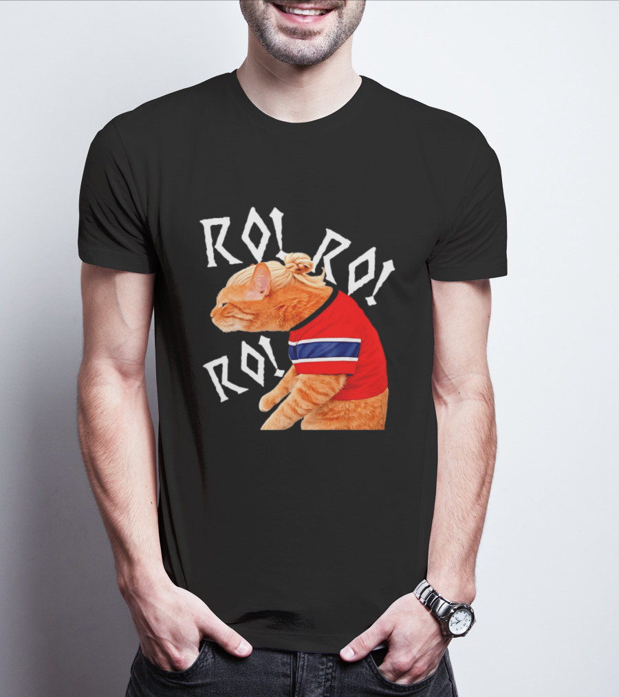 Ro Ro Ro Norwegian Cat El Michi Meme Norway T-Shirt