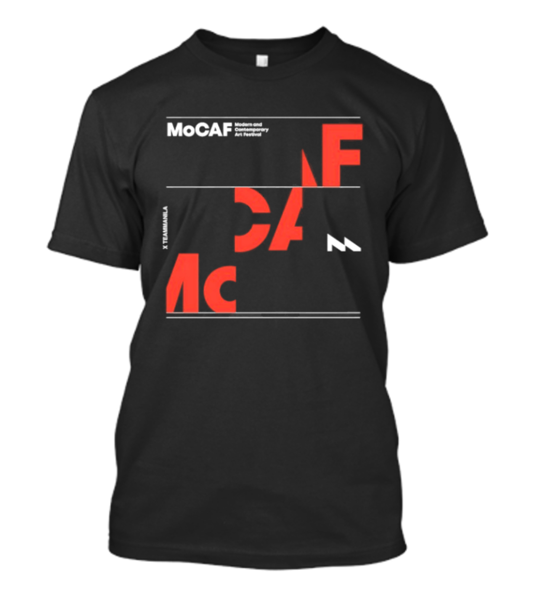 MoCAF Modern Contemporary Festival TeamManila Collaboration T-Shirt