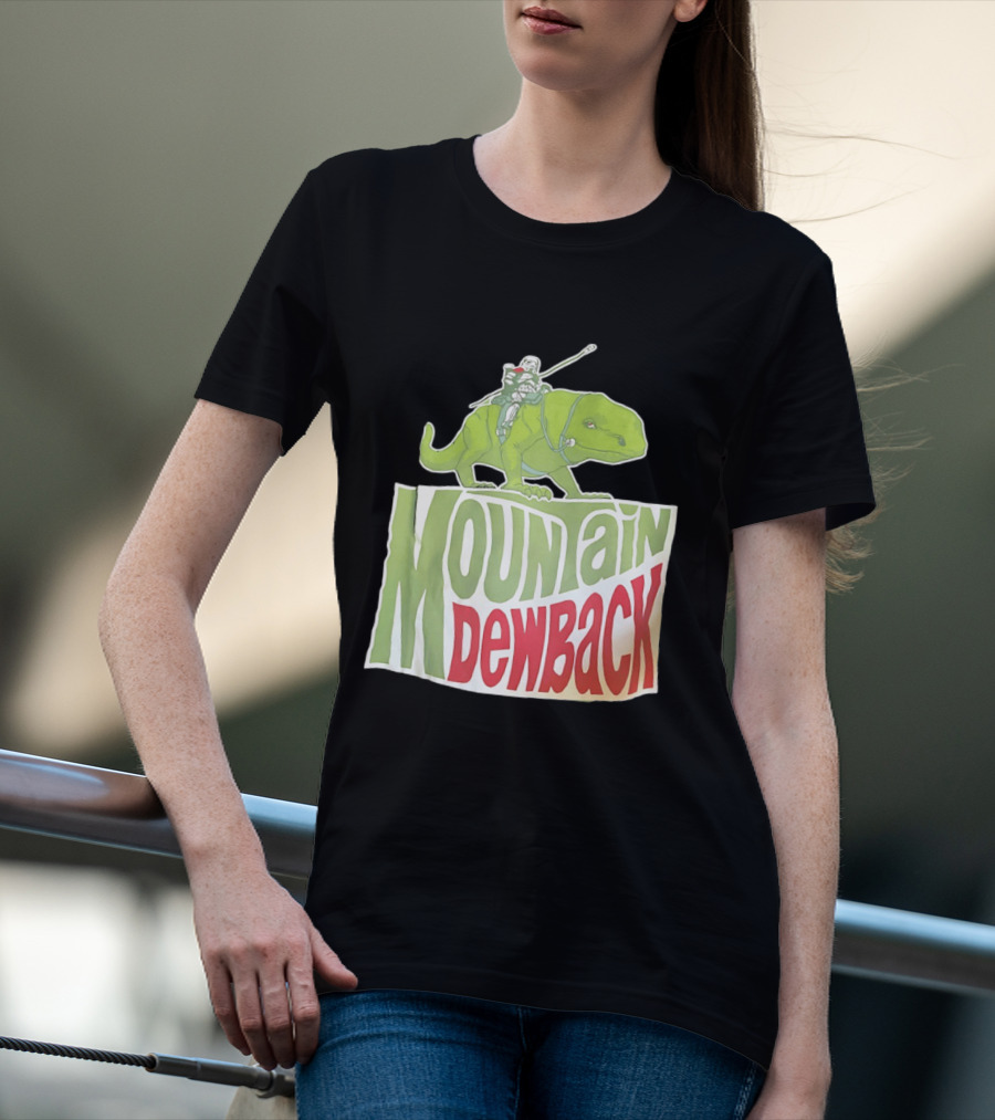 Mountain Dewback Star Wars Stormtrooper Riding Alien Creature T-Shirt
