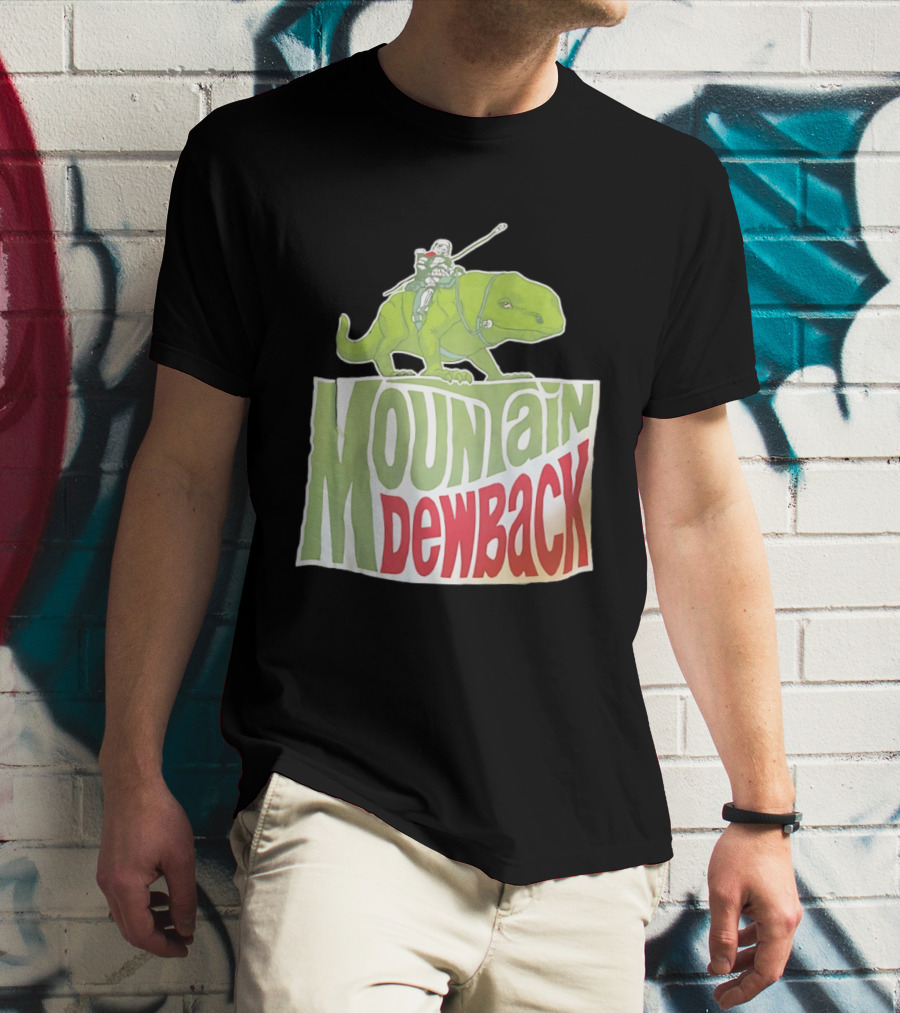 Mountain Dewback Star Wars Stormtrooper Riding Alien Creature T-Shirt