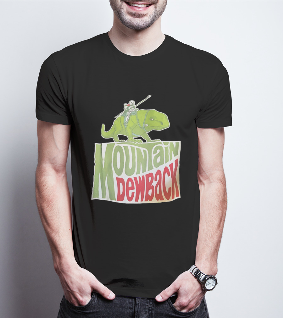 Mountain Dewback Star Wars Stormtrooper Riding Alien Creature T-Shirt