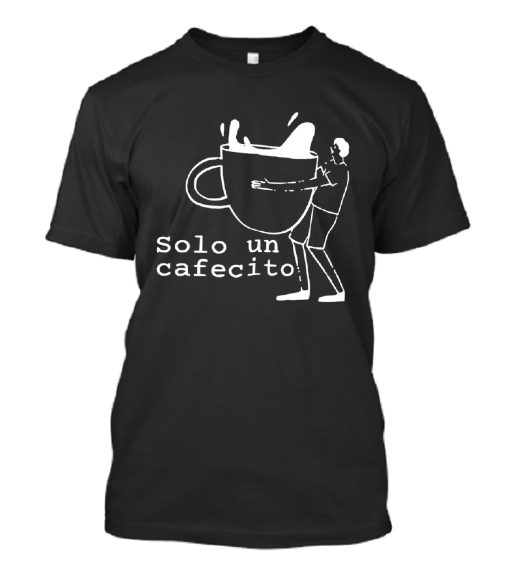 Solo Un Cafecito Tropical Death Coffee T-Shirt
