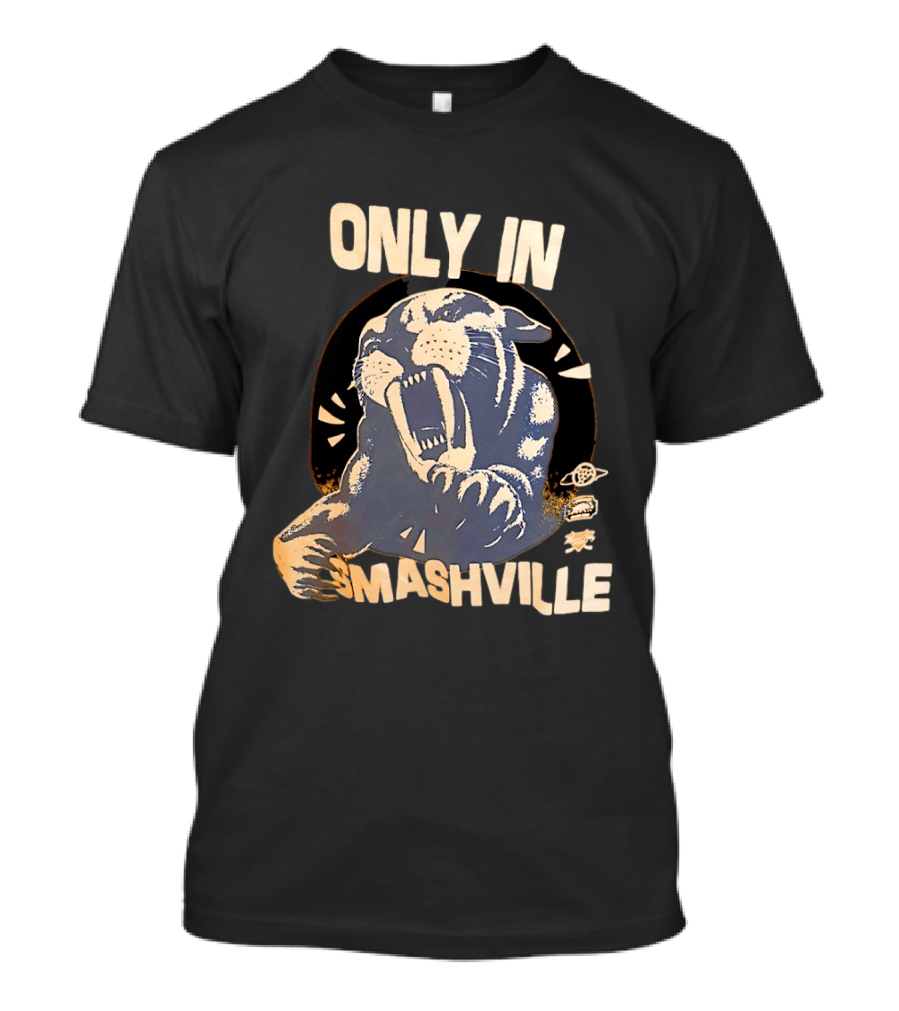 Only In Smashville Nashville Predators Fierce T-Shirt