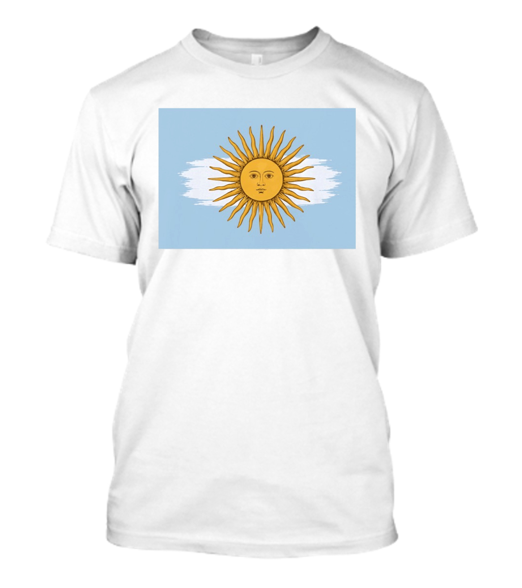 Argentina Sol De Mayo Sun Of May Flag T-Shirt