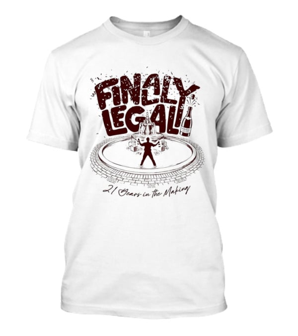 Finally Legal 21 Years In The Making Burt Reynolds The Machine T-Shirt