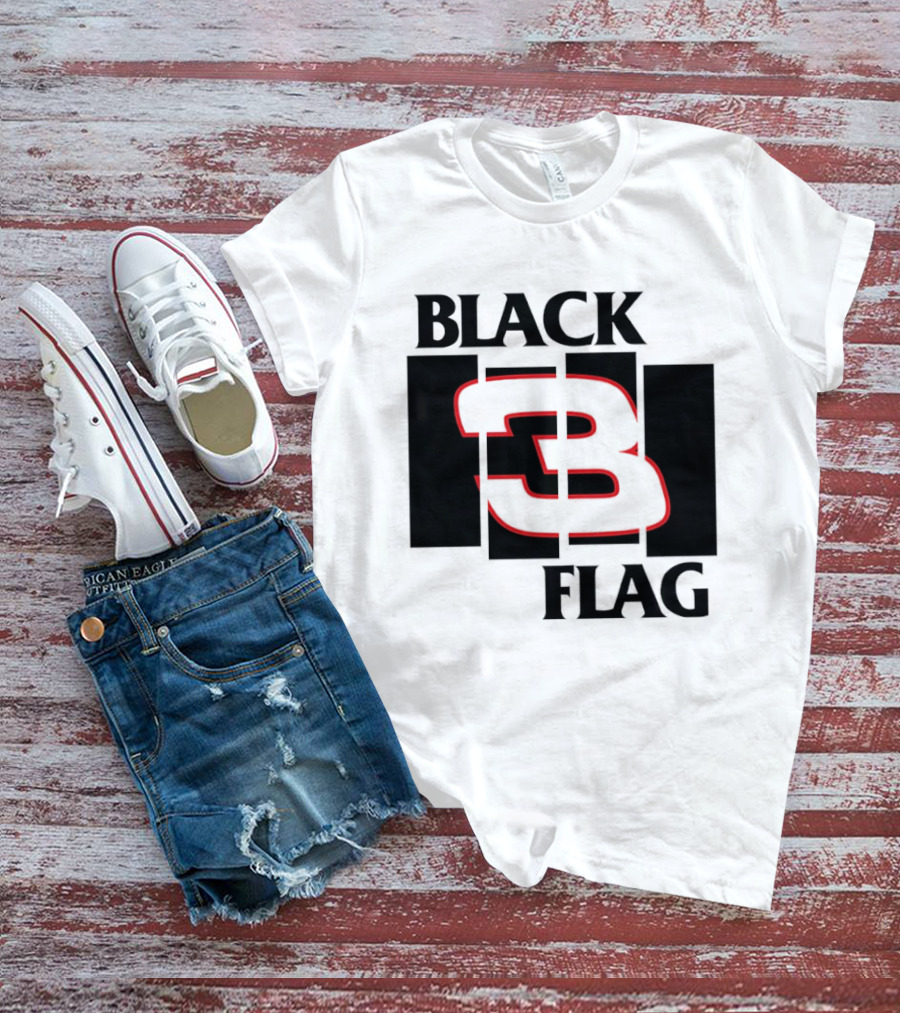Black Flag 3 Hardcore Punk T-Shirt