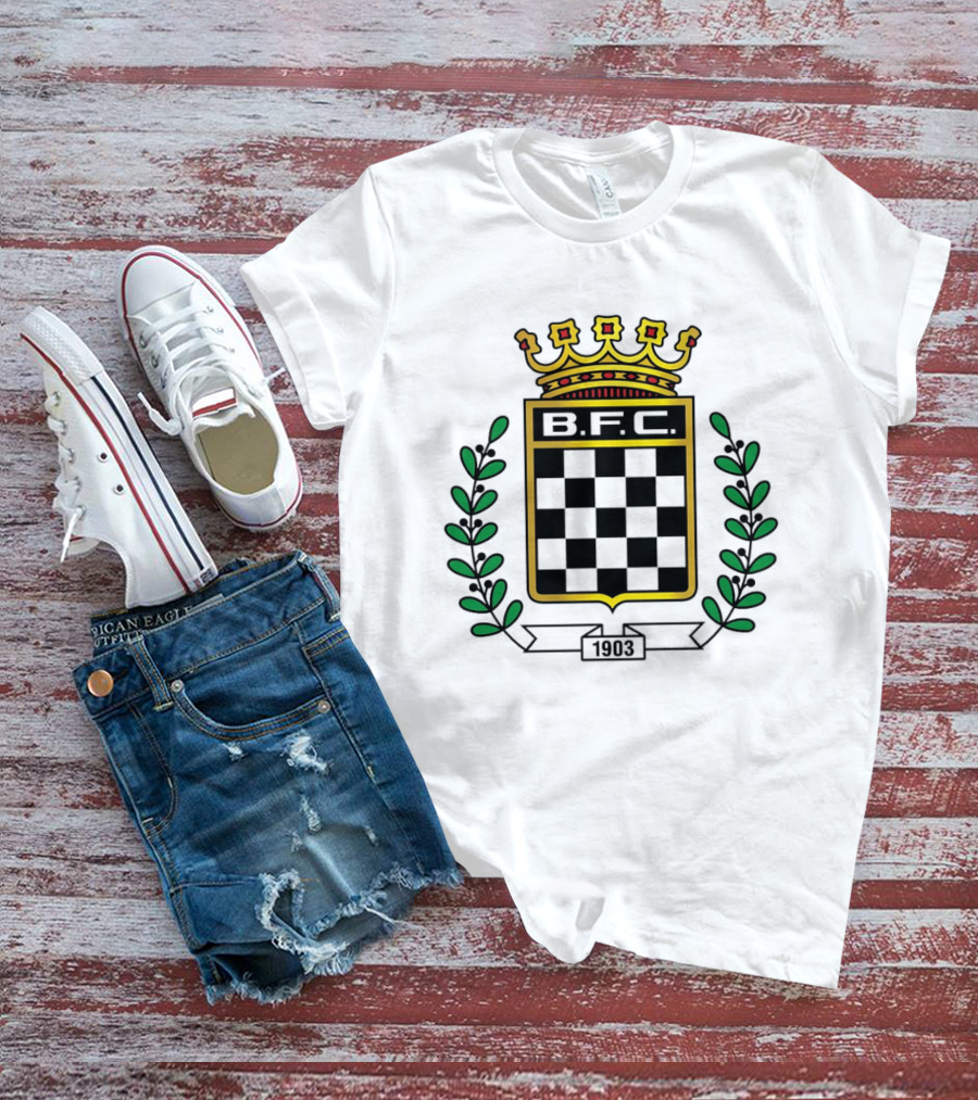 Boavista Futebol Clube B.F.C. 1903 Crest T-Shirt