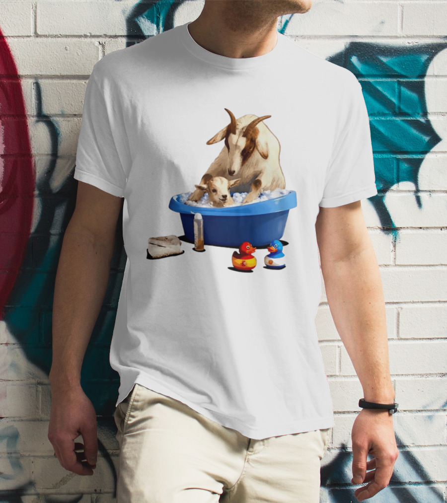 GOAT Bathtub Classico Messi Bathing Yamal T-Shirt