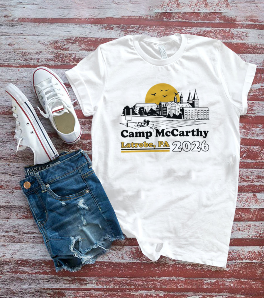 Camp McCarthy Latrobe PA 2026 Sunset T-Shirt