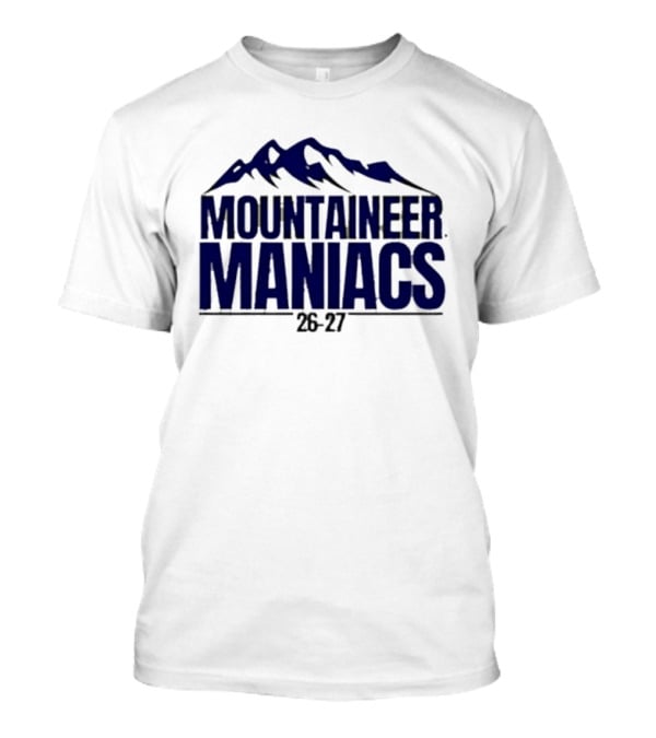 Mountaineer Maniacs 2026 2027 Mountain T-Shirt