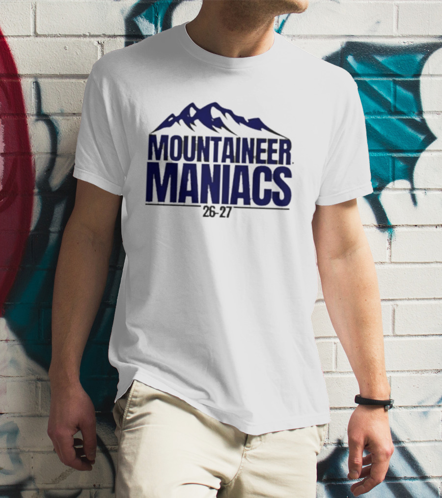 Mountaineer Maniacs 2026 2027 Mountain T-Shirt