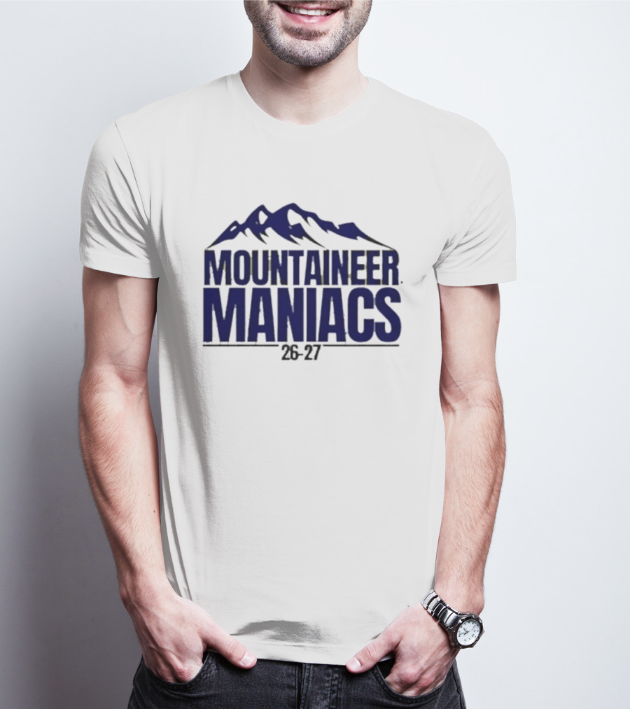 Mountaineer Maniacs 2026 2027 Mountain T-Shirt