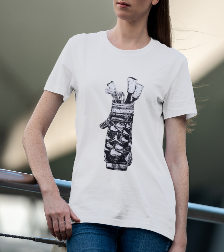 Jordan Brand Golf Bag Iconic Sneaker Wings Collection T-Shirt