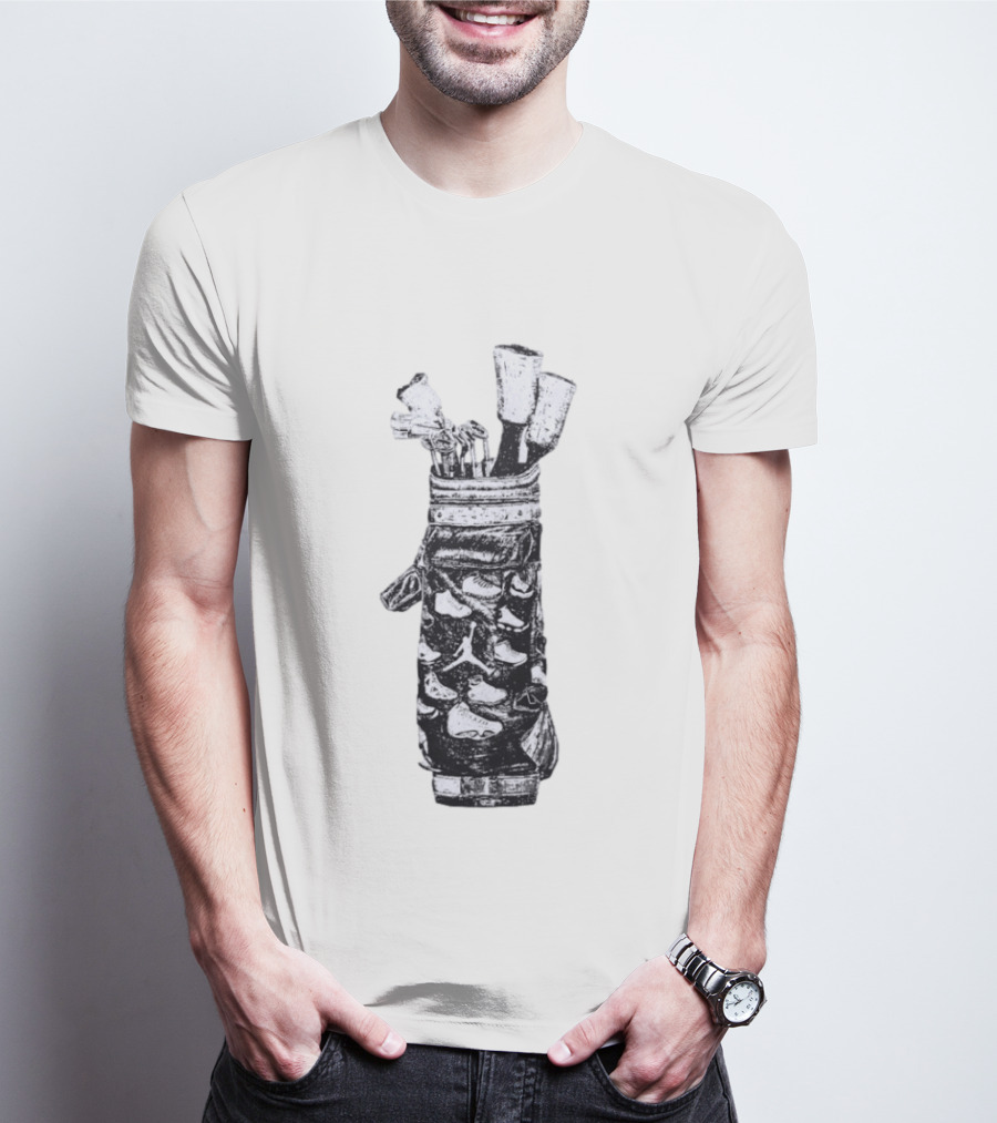 Jordan Brand Golf Bag Iconic Sneaker Wings Collection T-Shirt