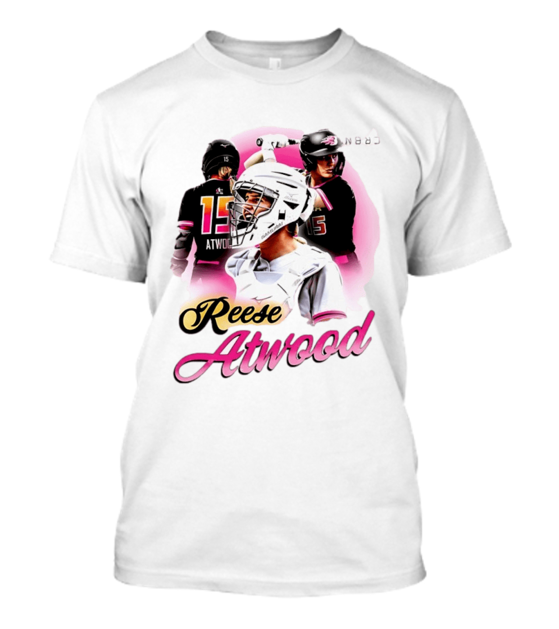 Reese Atwood Blaze Softball Catcher Collage 15 Atwood T-Shirt