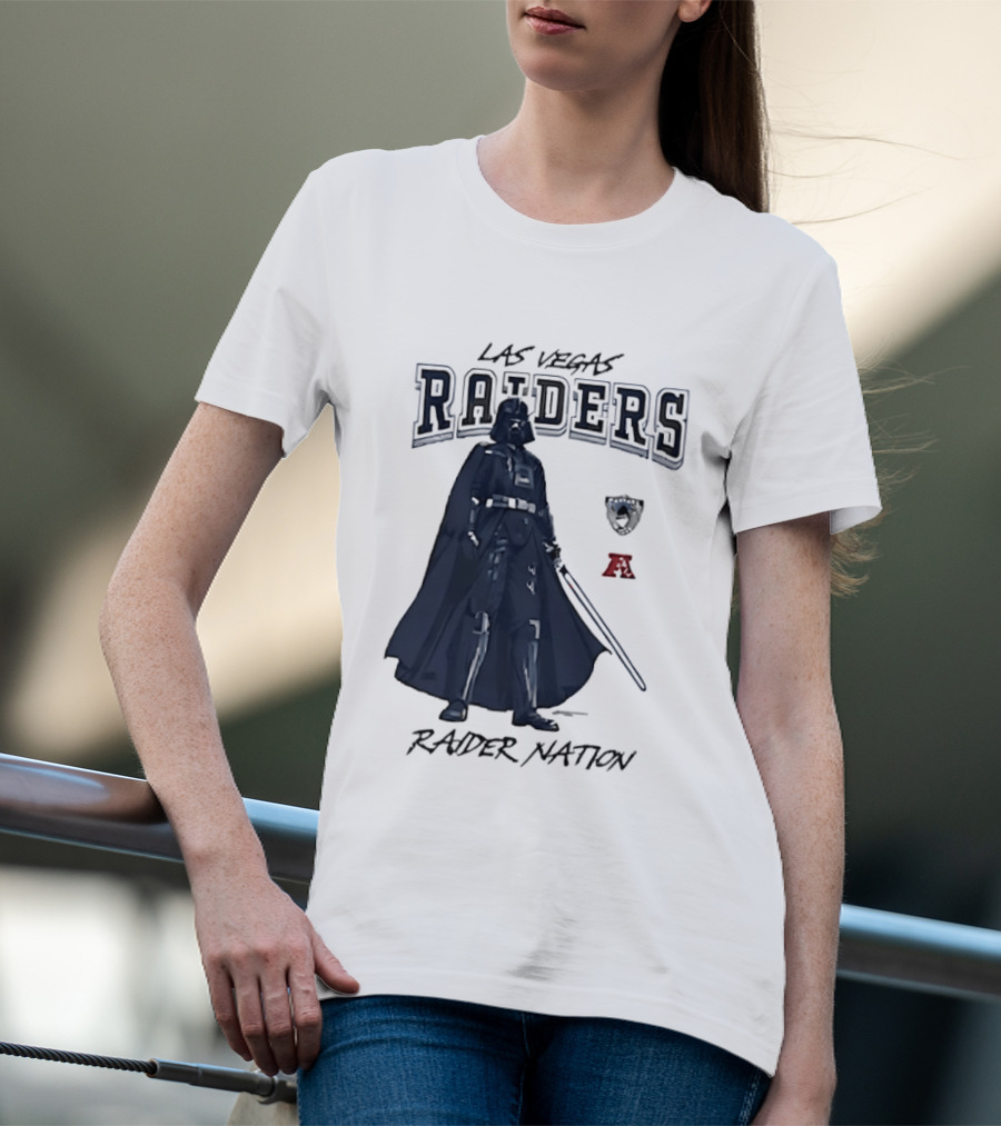 Las Vegas Raiders Raider Nation Darth Vader NFL T-Shirt