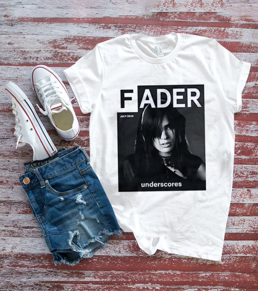 FADER Magazine July 2026 Cover Featuring Underscores T-Shirt