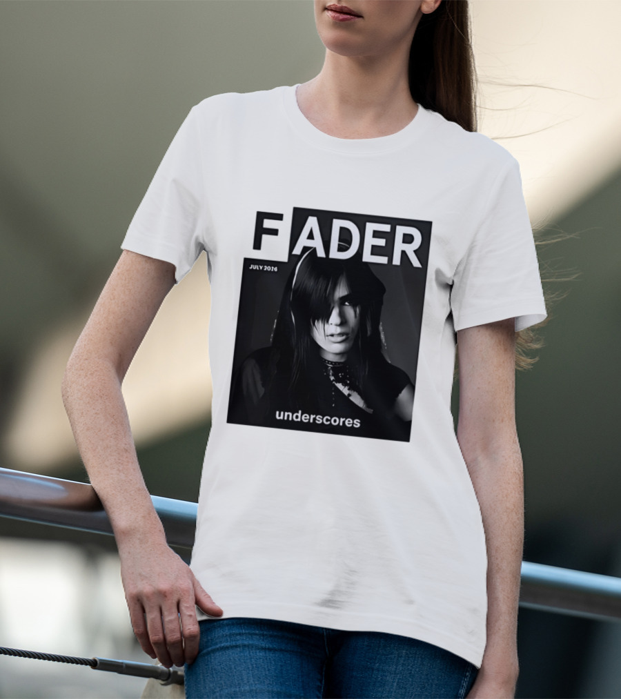 FADER Magazine July 2026 Cover Featuring Underscores T-Shirt