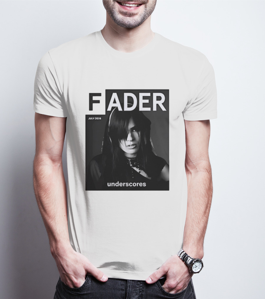 FADER Magazine July 2026 Cover Featuring Underscores T-Shirt