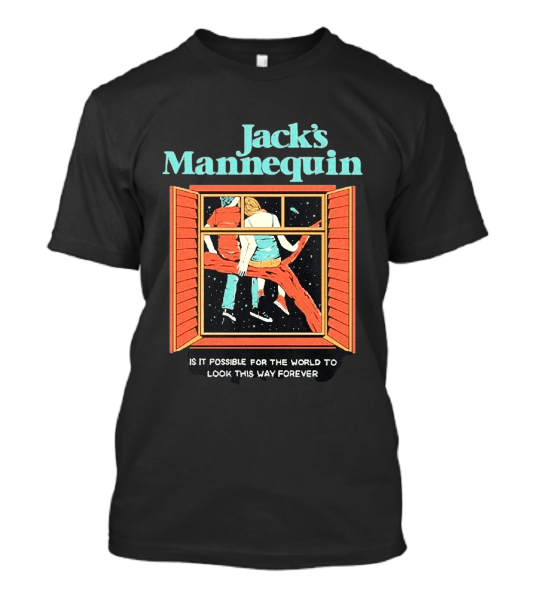 Jack's Mannequin Is It Possible For The World To Look This Way Forever Window Scene T-Shirt