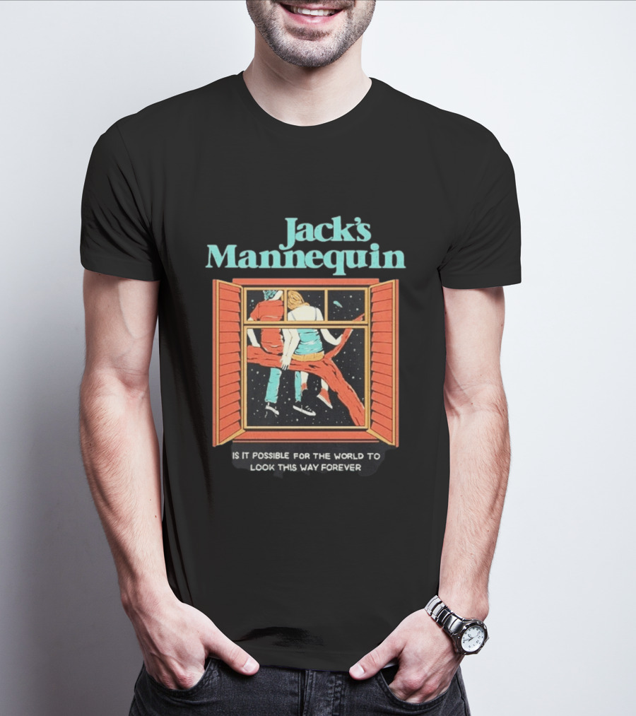 Jack's Mannequin Is It Possible For The World To Look This Way Forever Window Scene T-Shirt