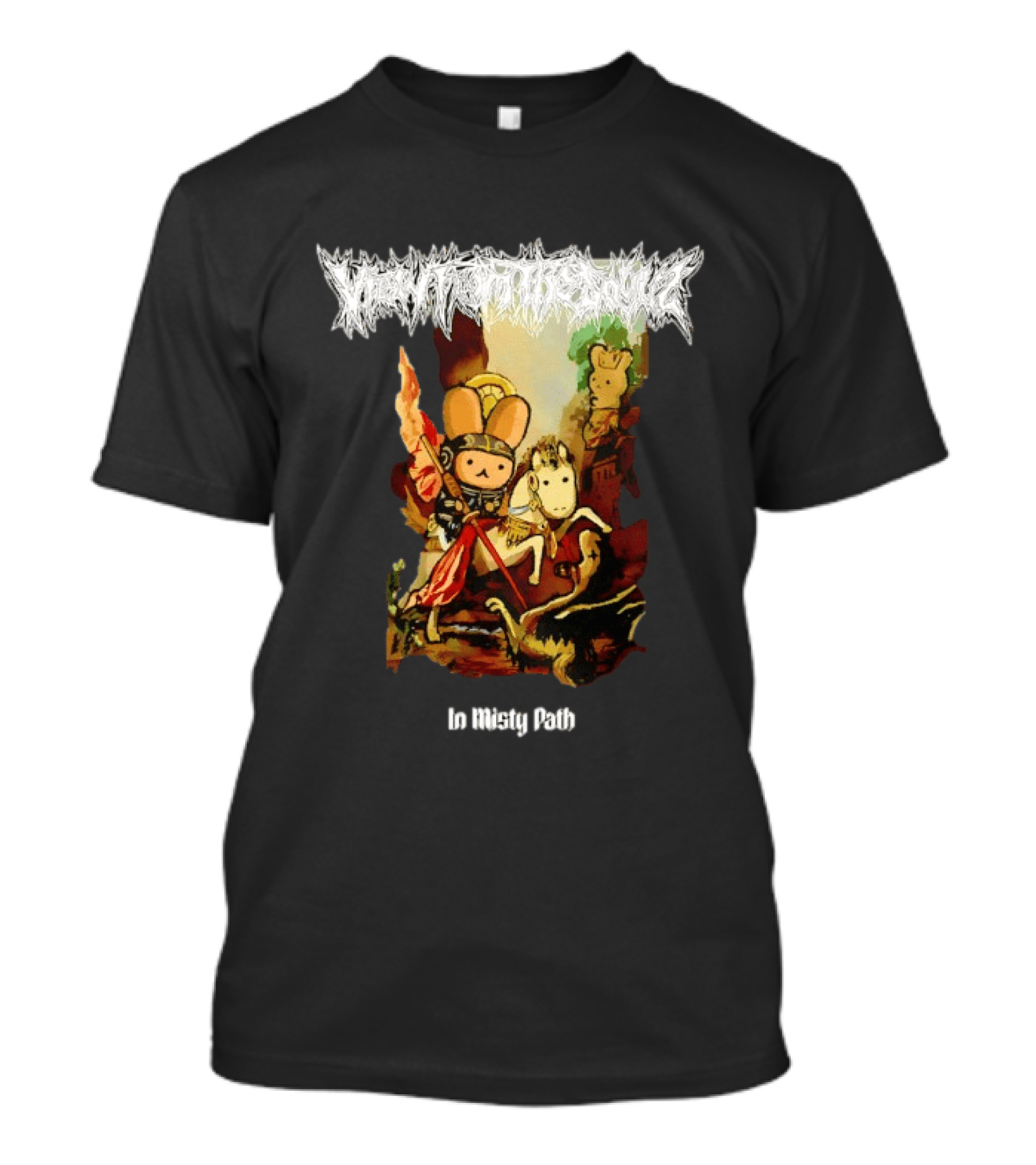 View From The Soul In Misty Path T-Shirt