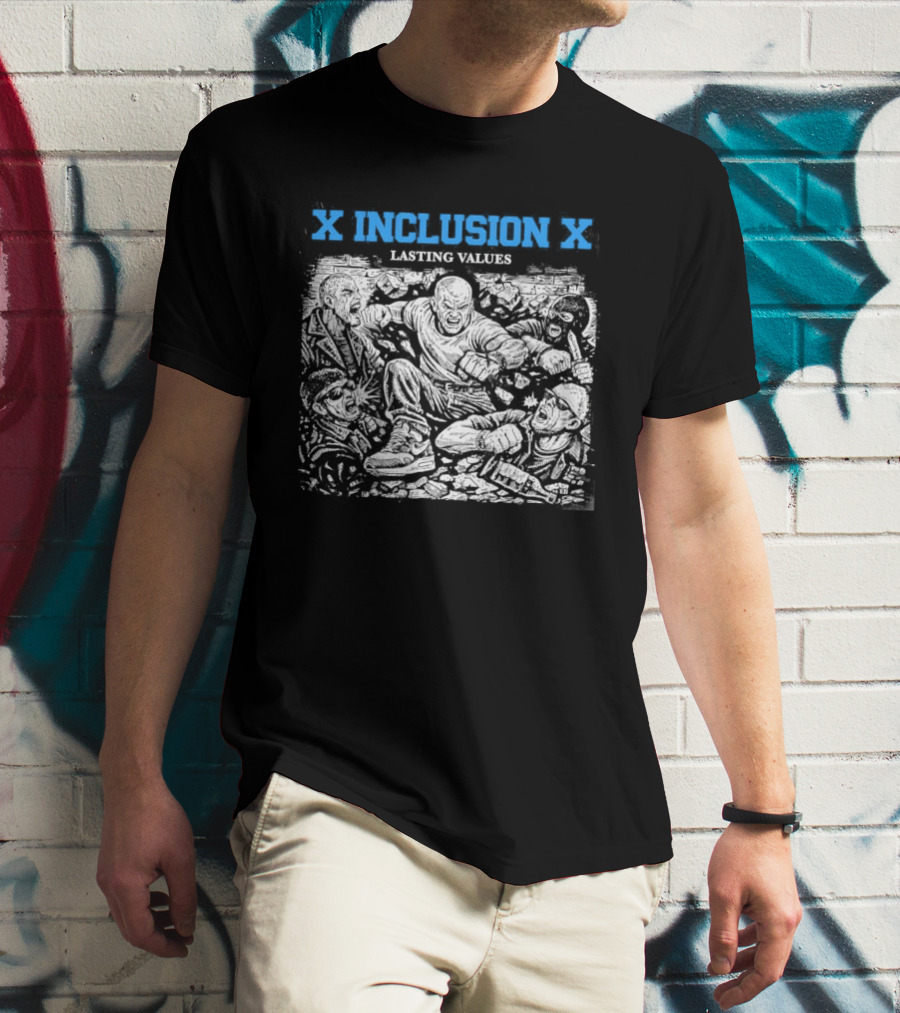 X Inclusion X Lasting Values Hardcore Strength Commitment T-Shirt