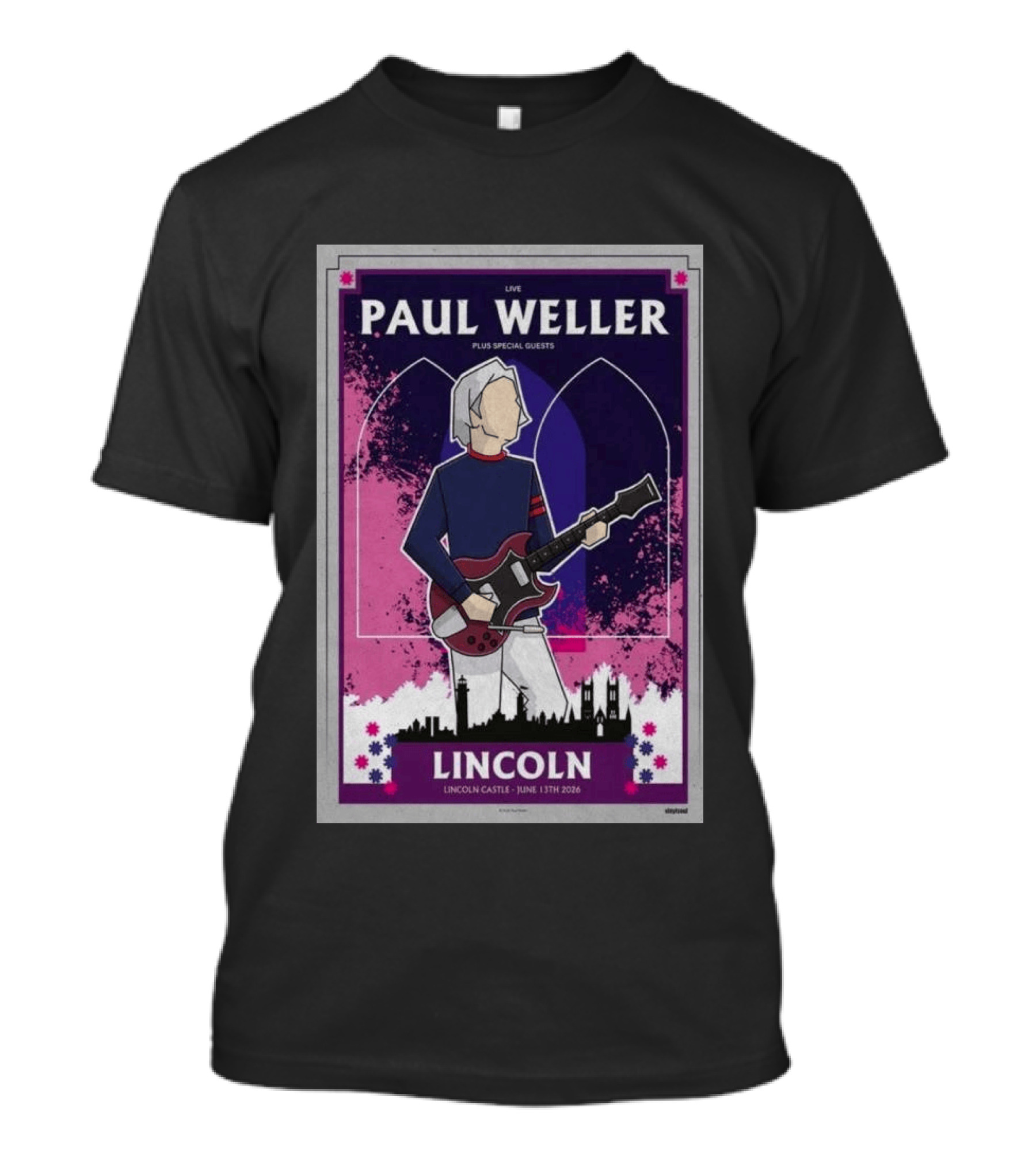 LIVE Paul Weller Plus Special Guests Lincoln Castle June 13th 2026 T-Shirt