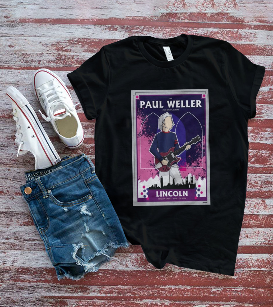LIVE Paul Weller Plus Special Guests Lincoln Castle June 13th 2026 T-Shirt
