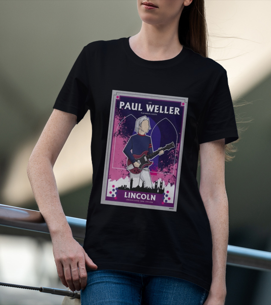 LIVE Paul Weller Plus Special Guests Lincoln Castle June 13th 2026 T-Shirt
