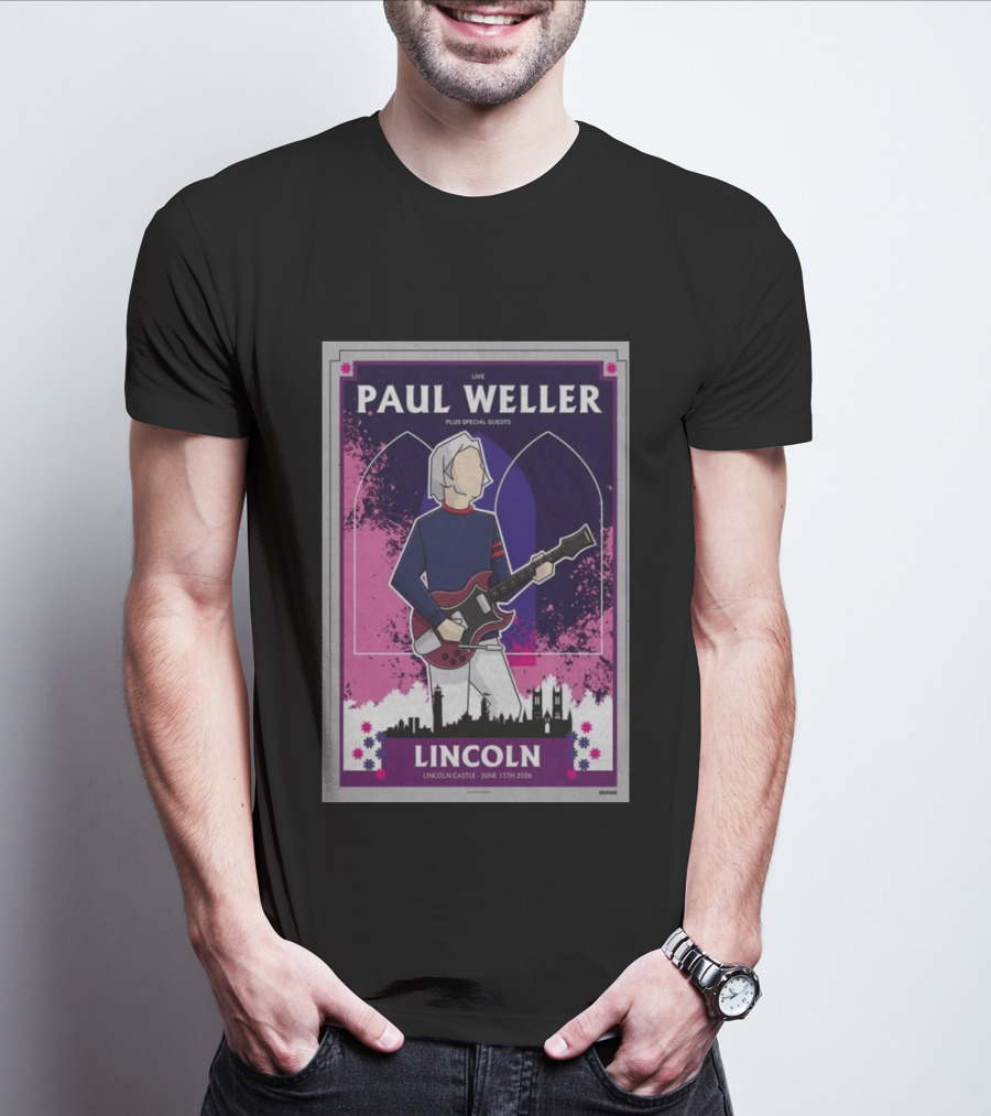 LIVE Paul Weller Plus Special Guests Lincoln Castle June 13th 2026 T-Shirt