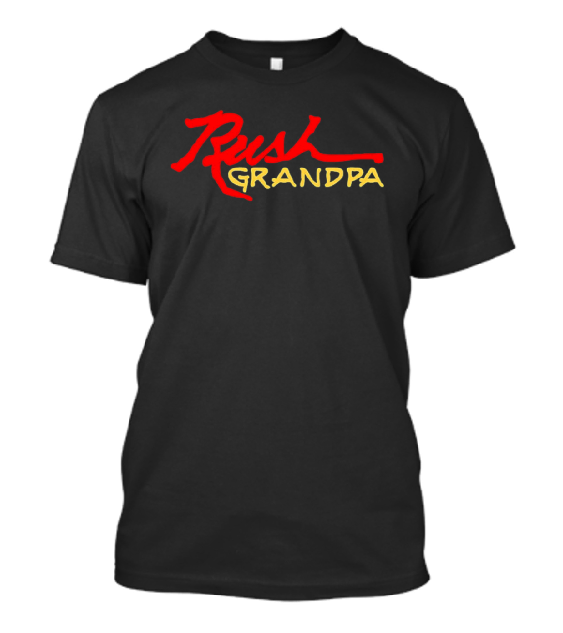 Rush Grandpa Rock Music Grandfather Band Fans T-Shirt