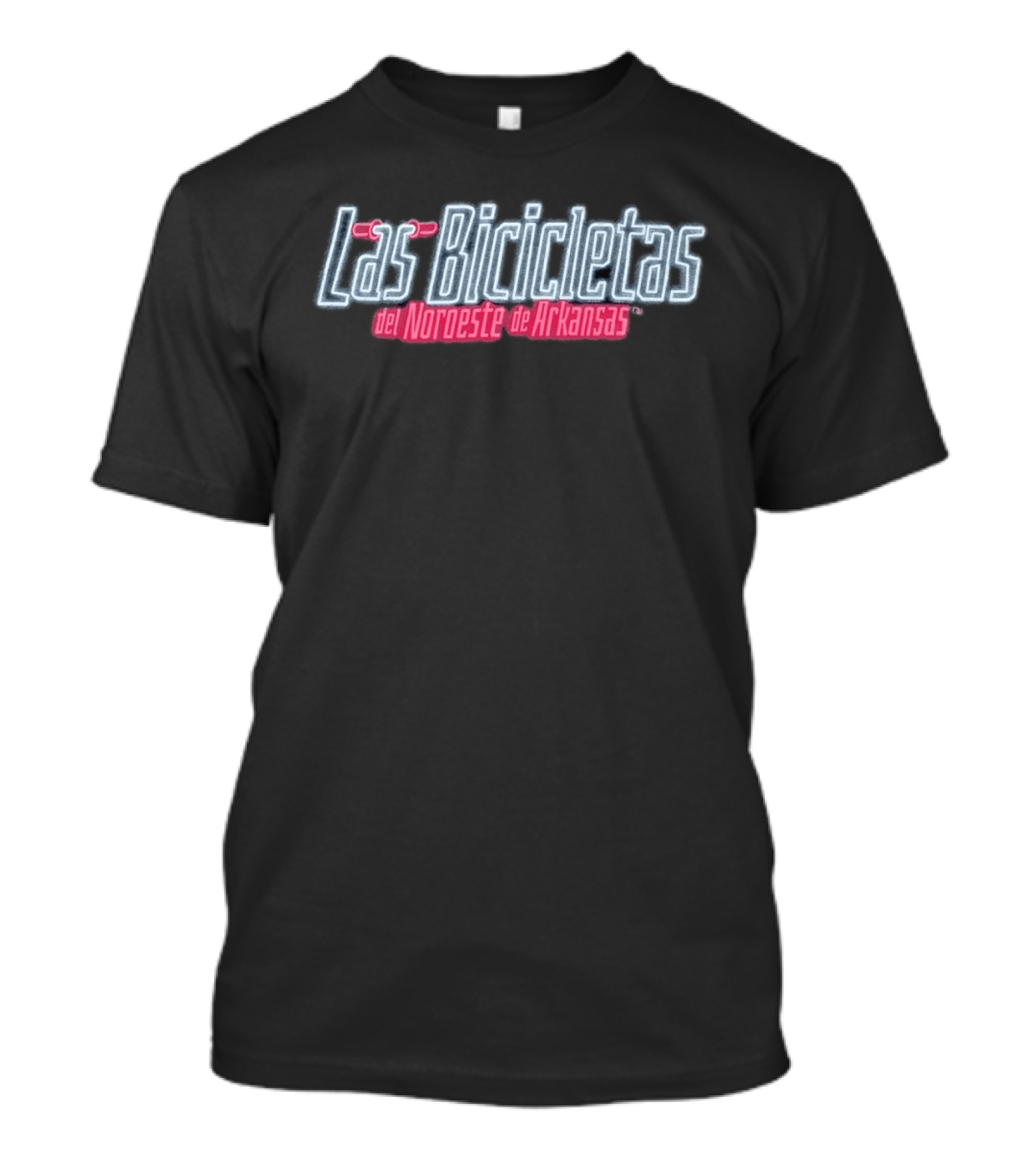 Las Bicicletas Del Noroeste De Arkansas Neon T-Shirt
