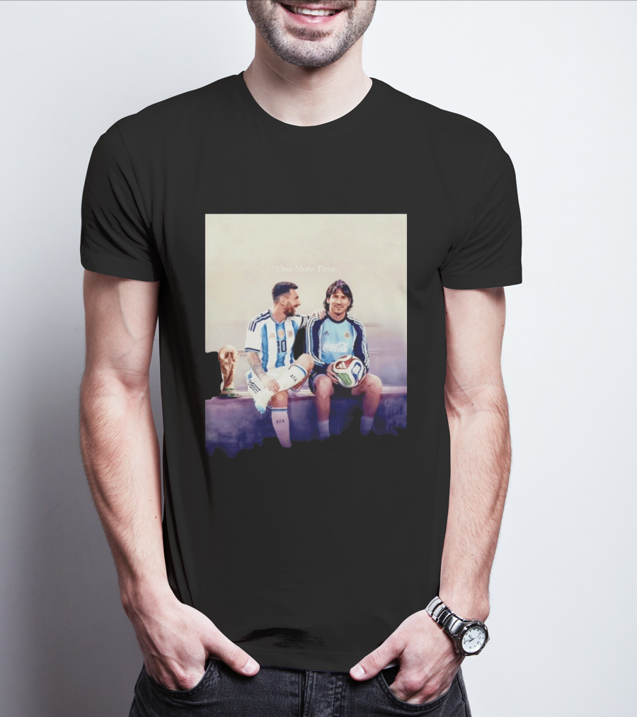 One More Time Lionel Messi World Cup Legacy T-Shirt