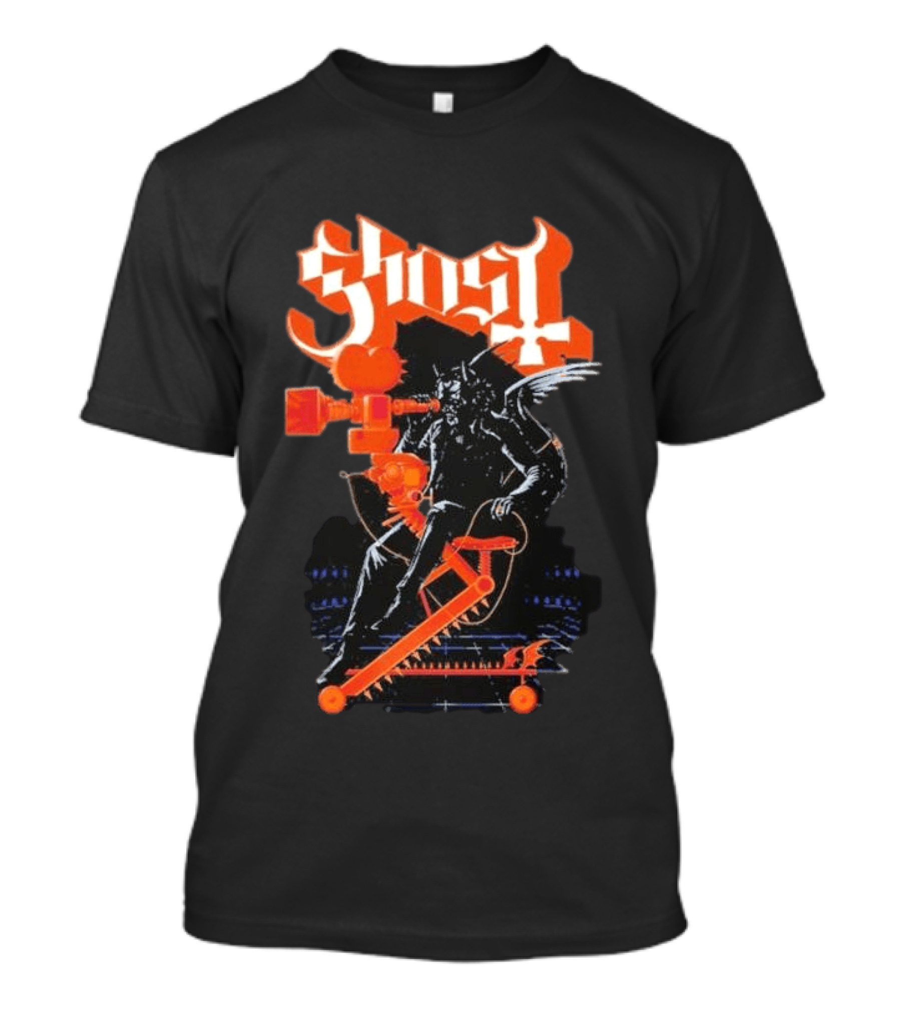 Original Ghost Auteur V The Nameless Ghouls Cinematic Camera Wings T-Shirt
