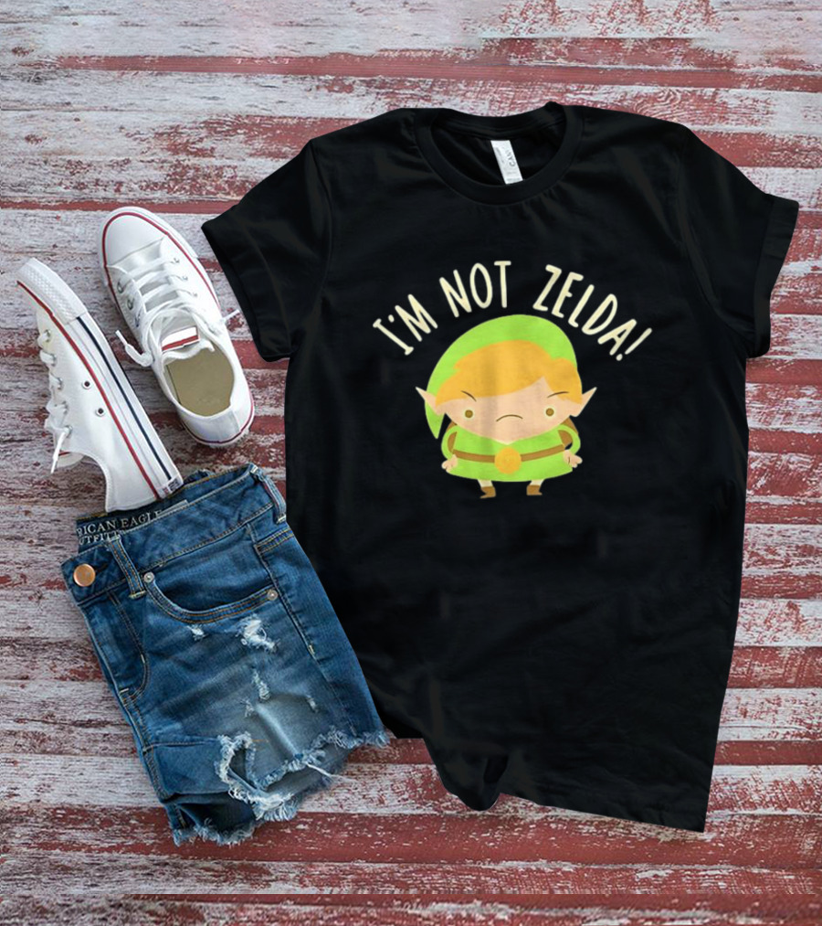 I'm Not Zelda Funny Link T-Shirt