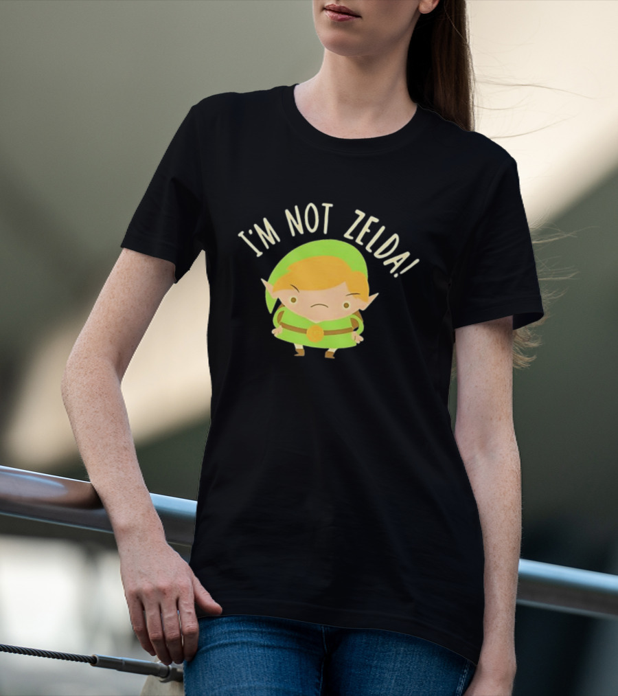 I'm Not Zelda Funny Link T-Shirt