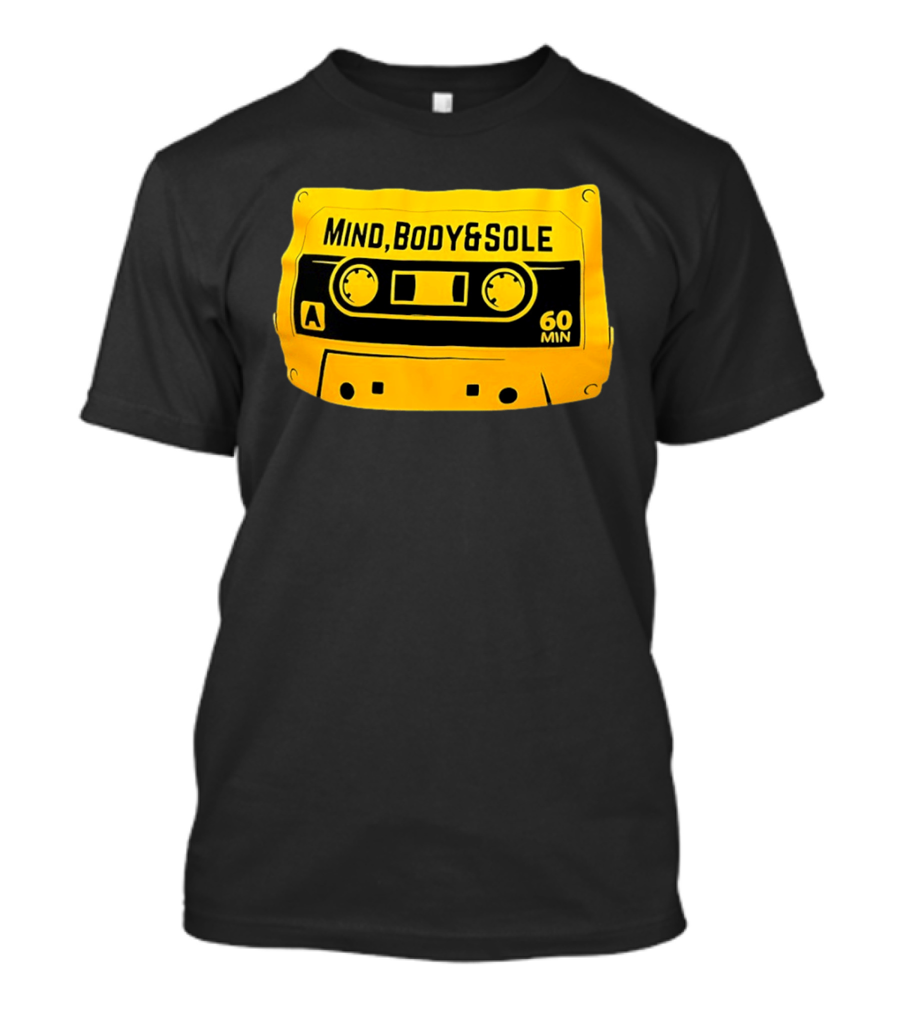 Mind Body & Sole Cassette Tape 60 Min Music T-Shirt