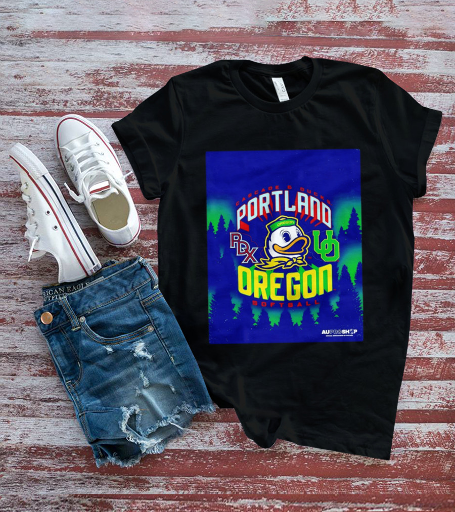 Cascade Ducks Portland RDX Oregon Softball T-Shirt