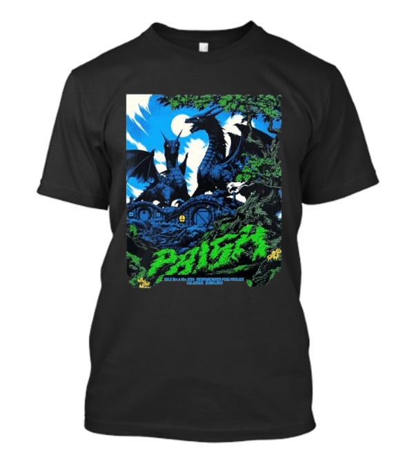 Phish Merriweather Post Pavilion July 18 19 2026 Dragons Columbia Maryland Event T-Shirt